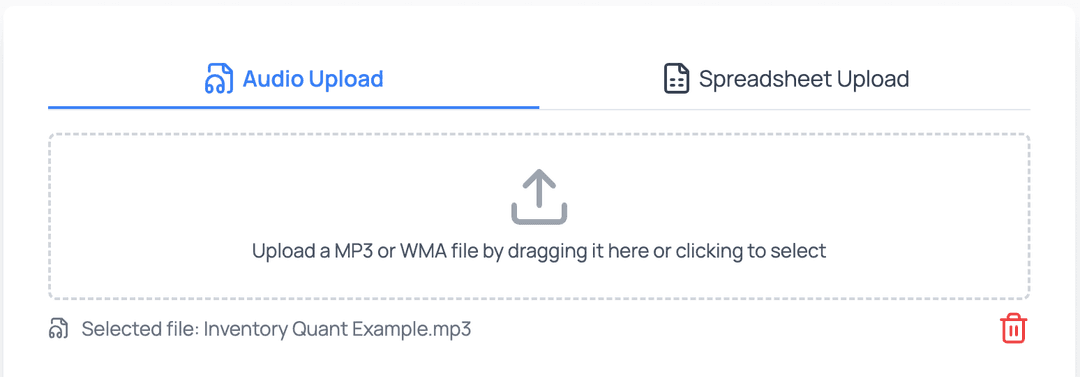 Image of the select a file box