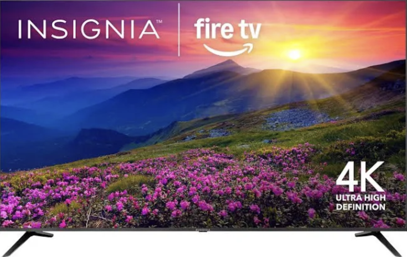 Flat screen TV, 75 inches